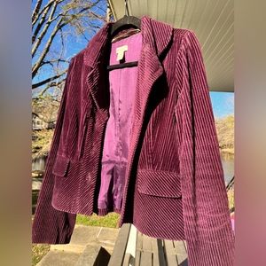 Purple Blazer - Retro Style